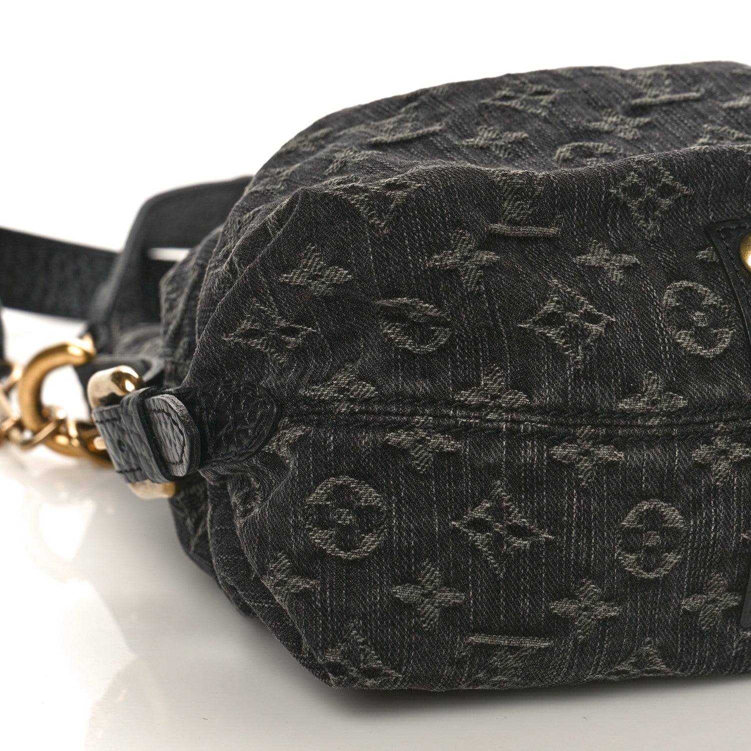 Louis Vuitton Denim Neo Cabby MM Black 10 of 11