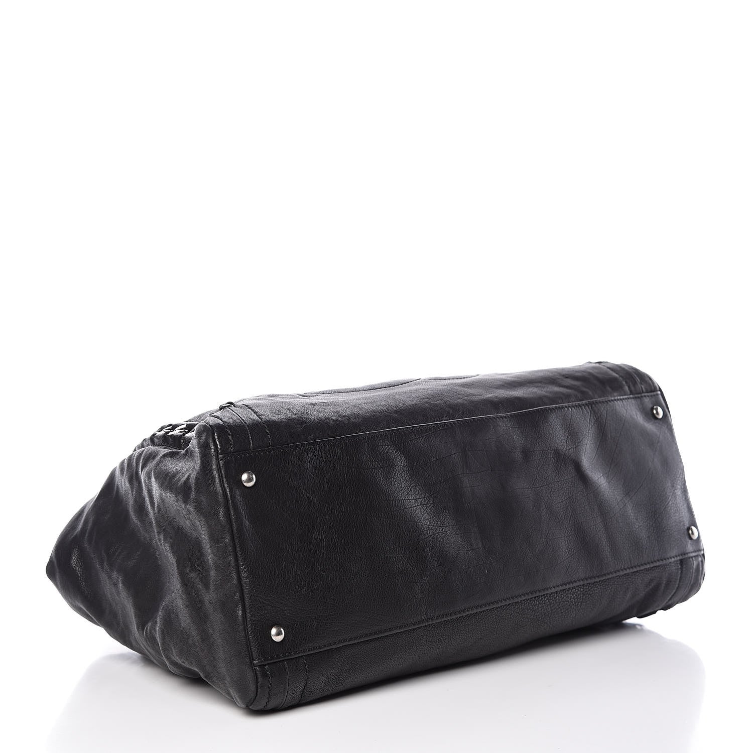 Chanel Calfskin East West Modern Chain Tote Black 4 of 9