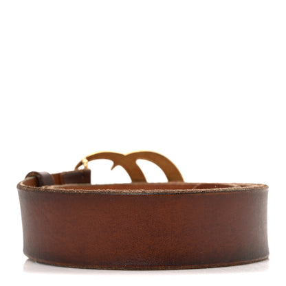 Gucci Faded Calfskin Double G 40mm Belt 95 38 Cuir 2 of 5