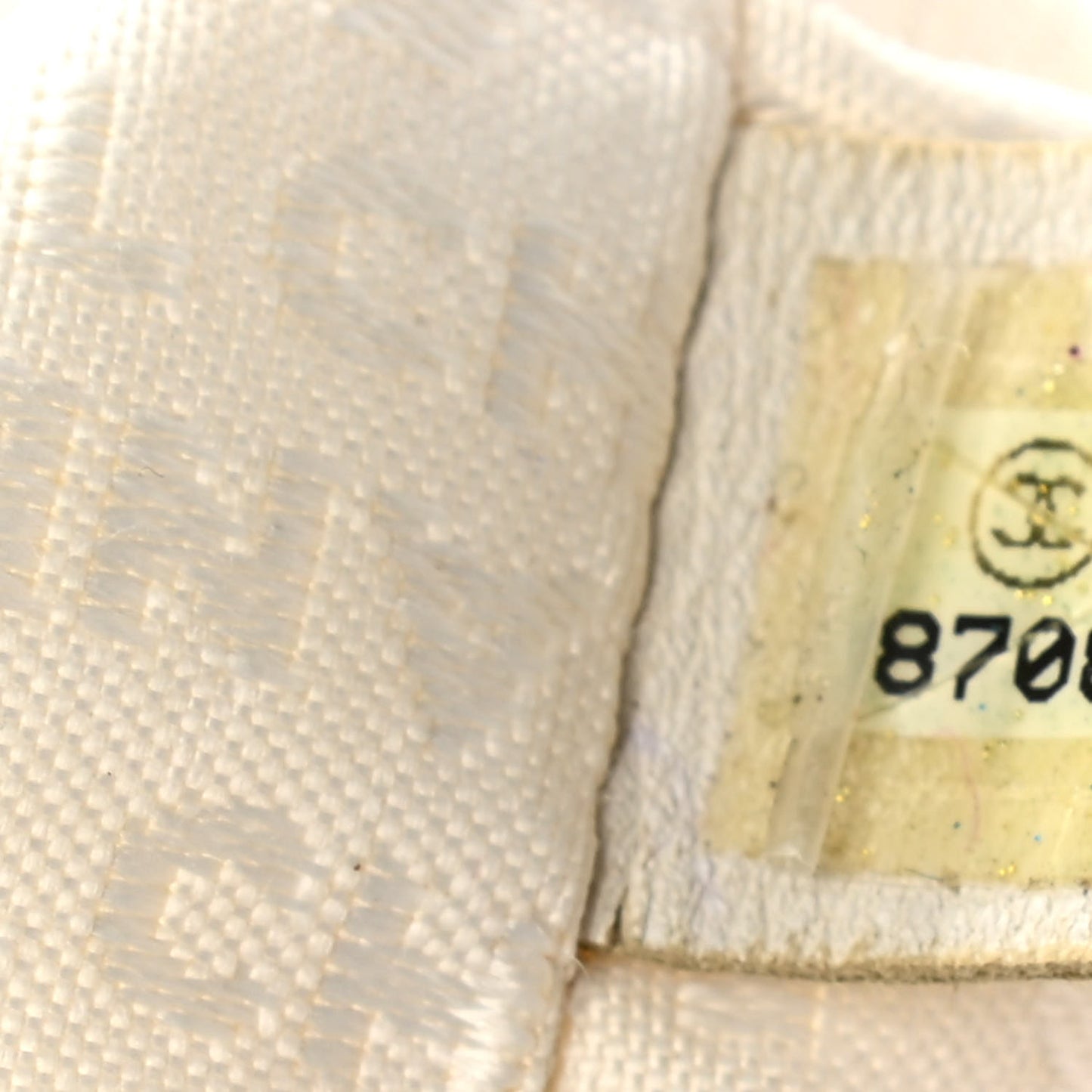 Canvas CC Handbag Pink White