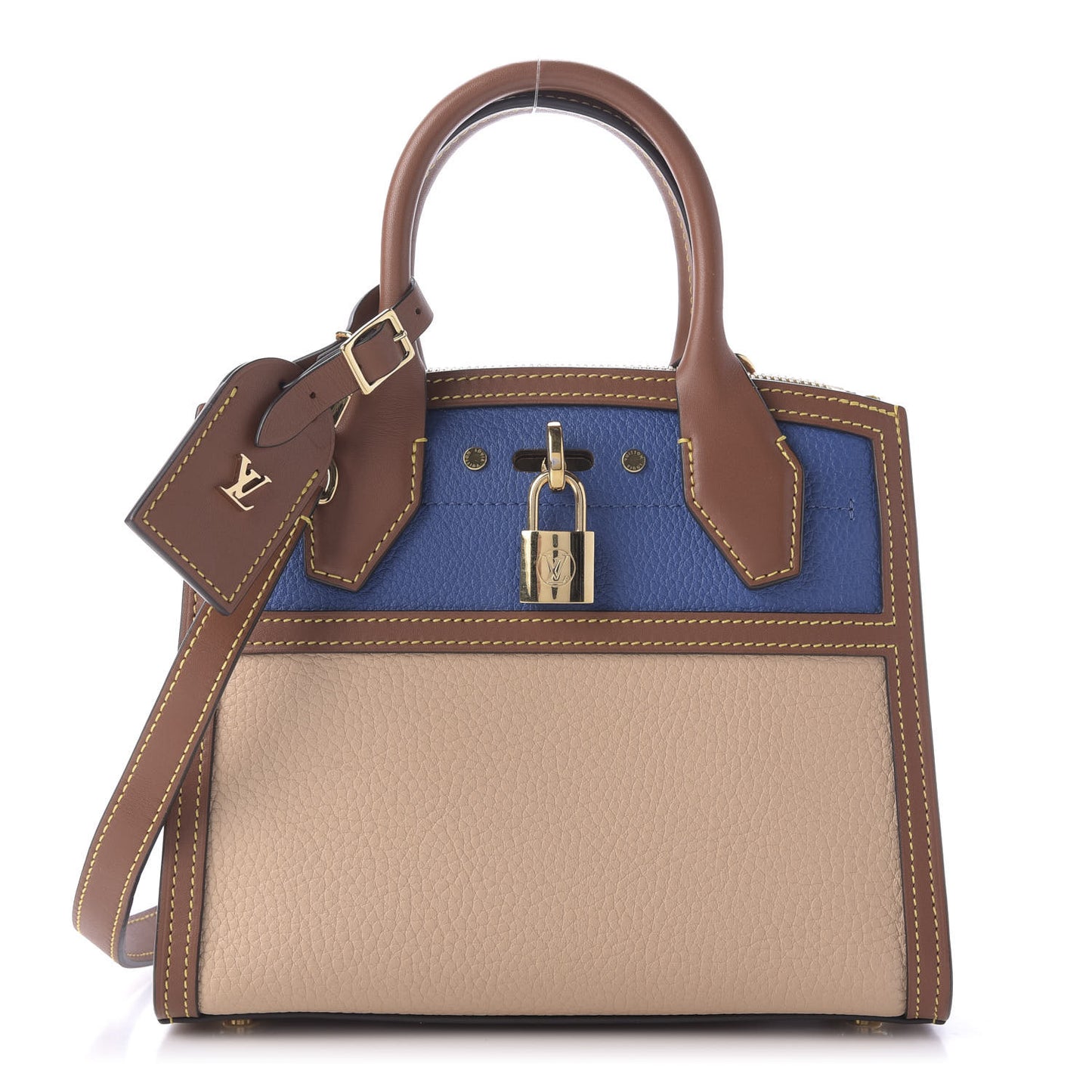 Taurillon City Steamer Mini Blue Beige