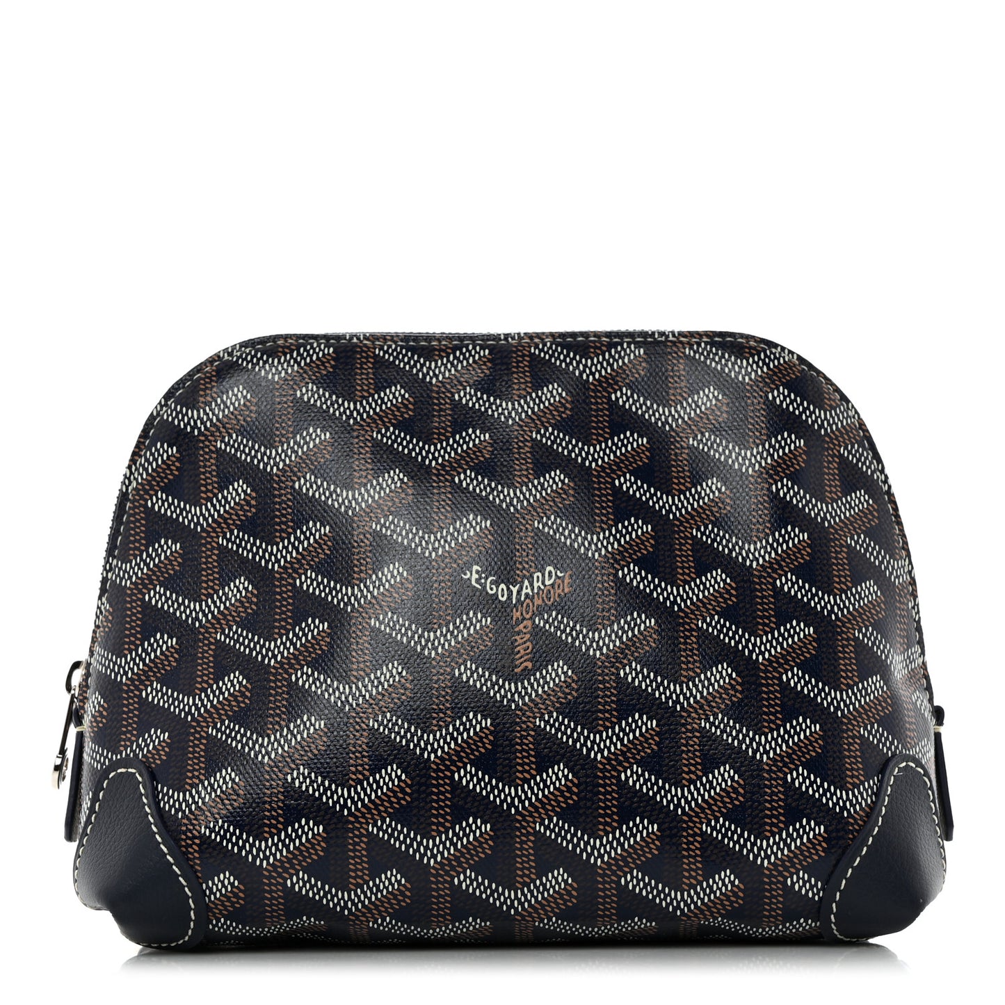 Goyardine Vendome Toiletry Pouch Navy