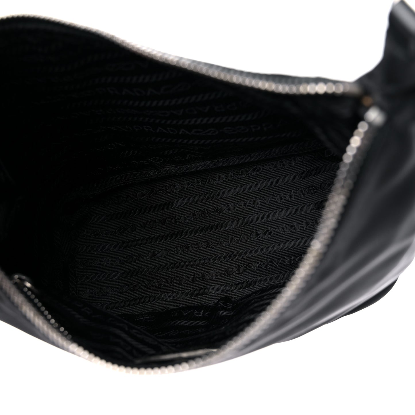 Tessuto Nylon Small Shoulder Bag Black