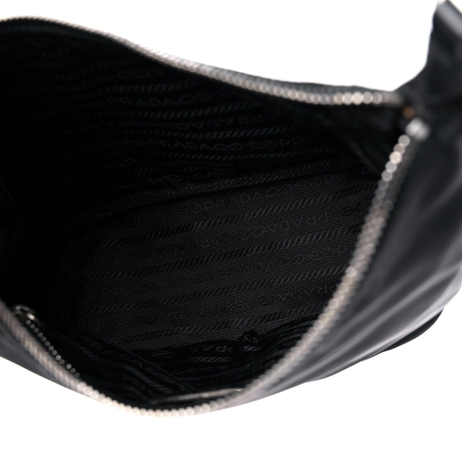 Prada Tessuto Nylon Small Shoulder Bag Black 5 of 8