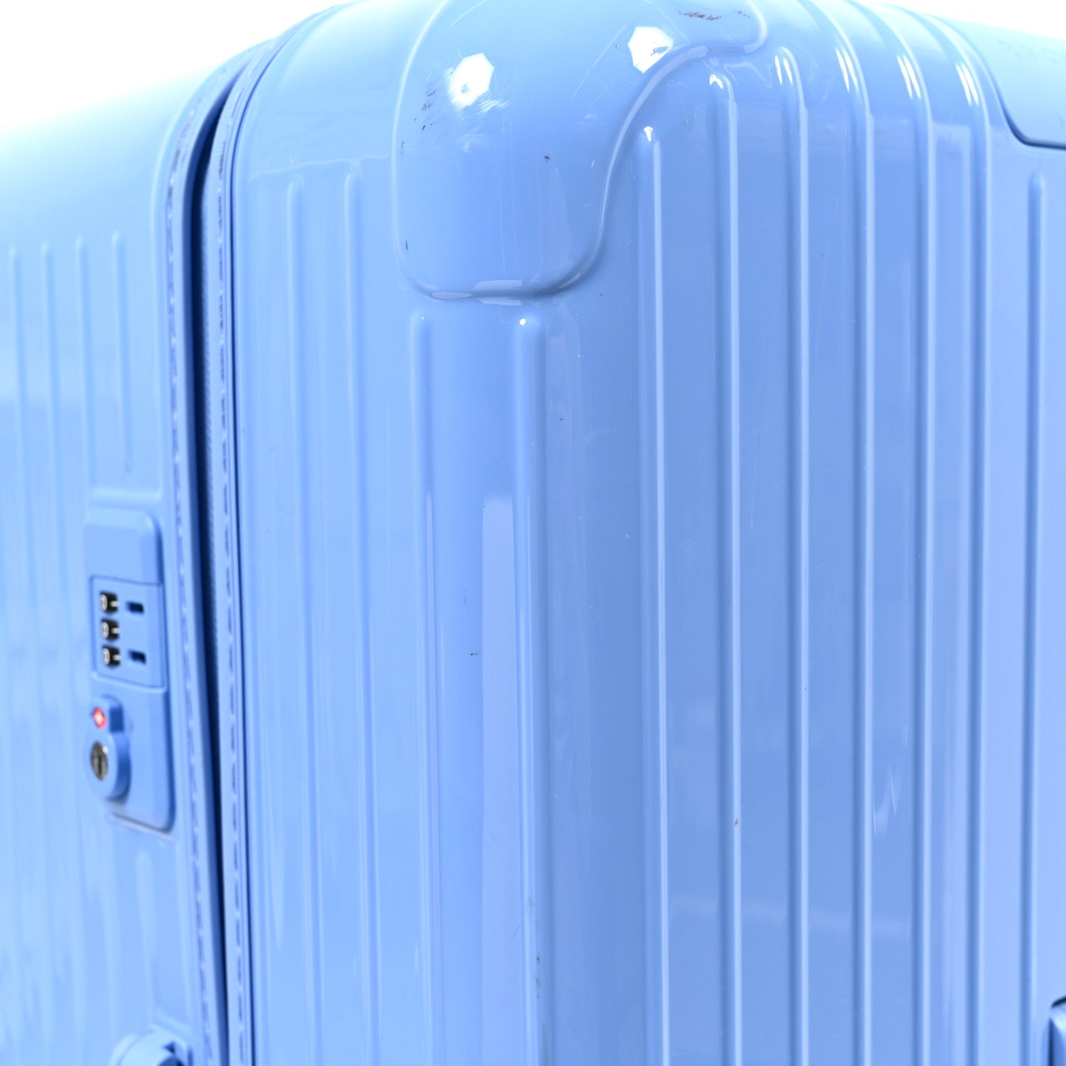 Rimowa Gloss Polycarbonate Essential Trunk Plus Sea Blue 9 of 16