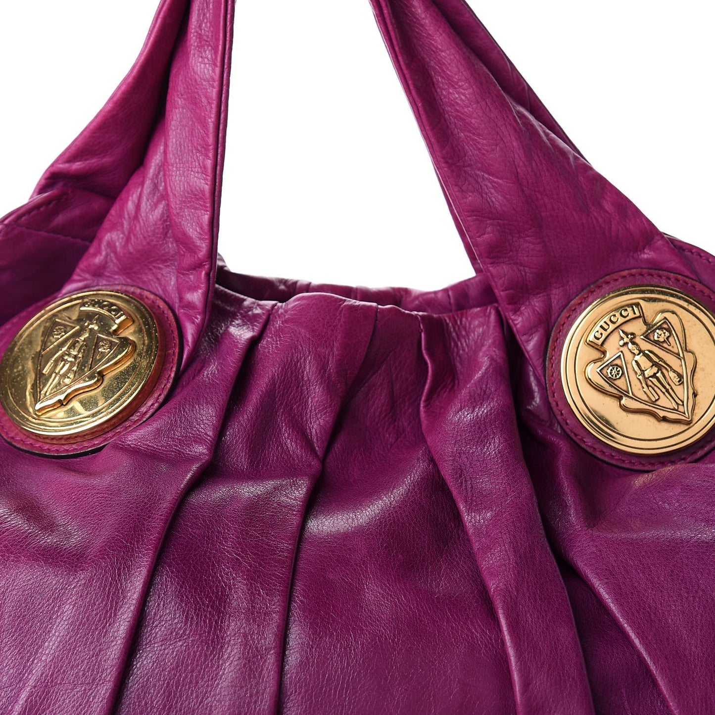 Calfskin Medium Hysteria Top Handle Bag Purple