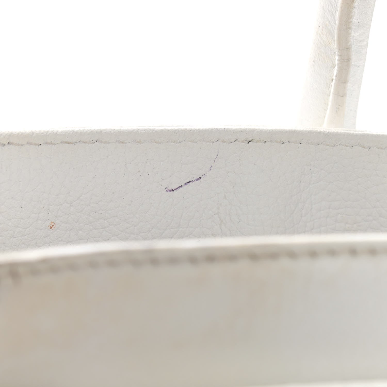 Chanel Calfskin Cerf Executive Shopper Tote White 15 of 19