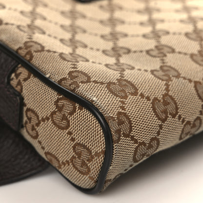 Gucci Monogram Belt Bag Dark Brown 8 of 9