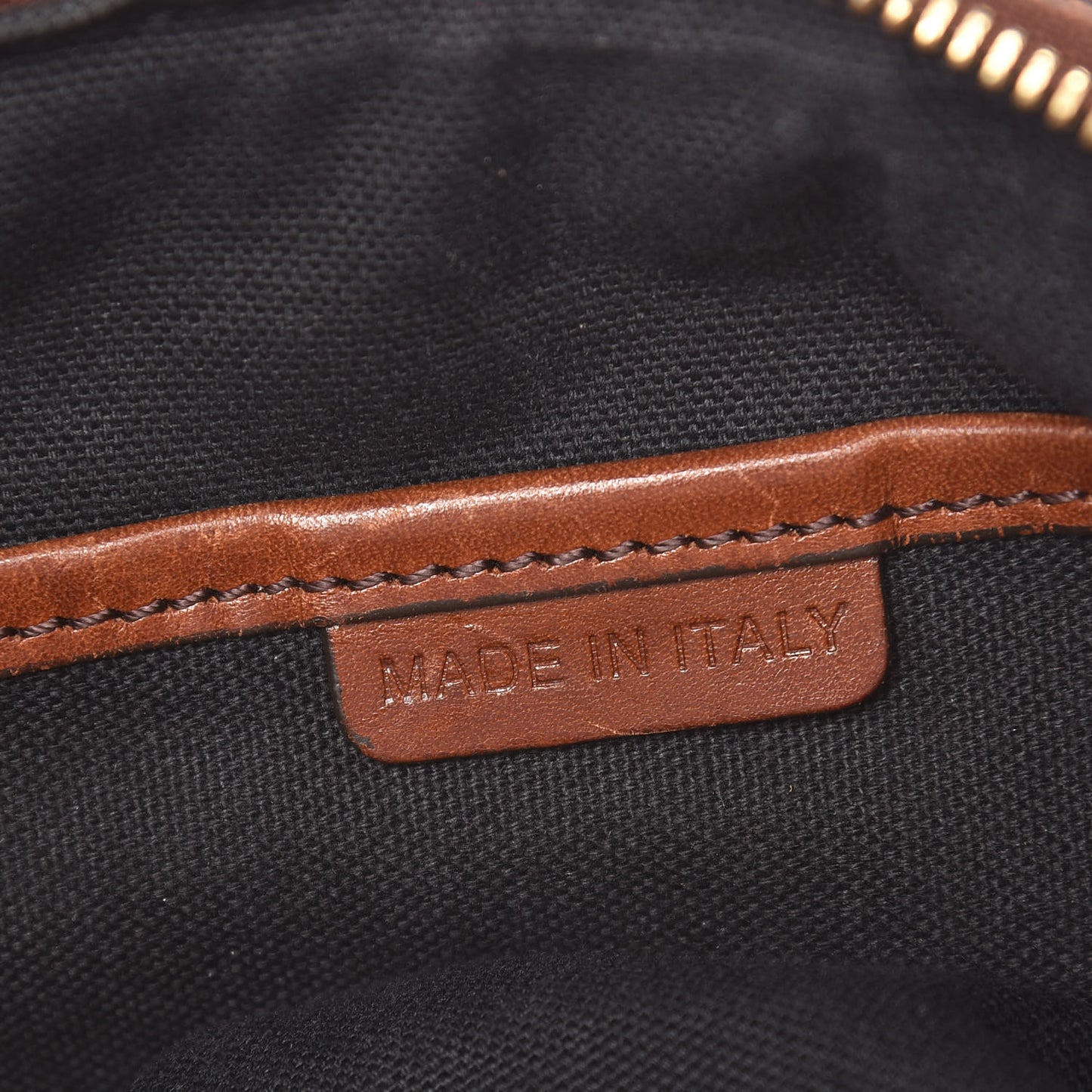 House Check Bridle Calfskin Medium Alchester Bowling Bag Dark Tan