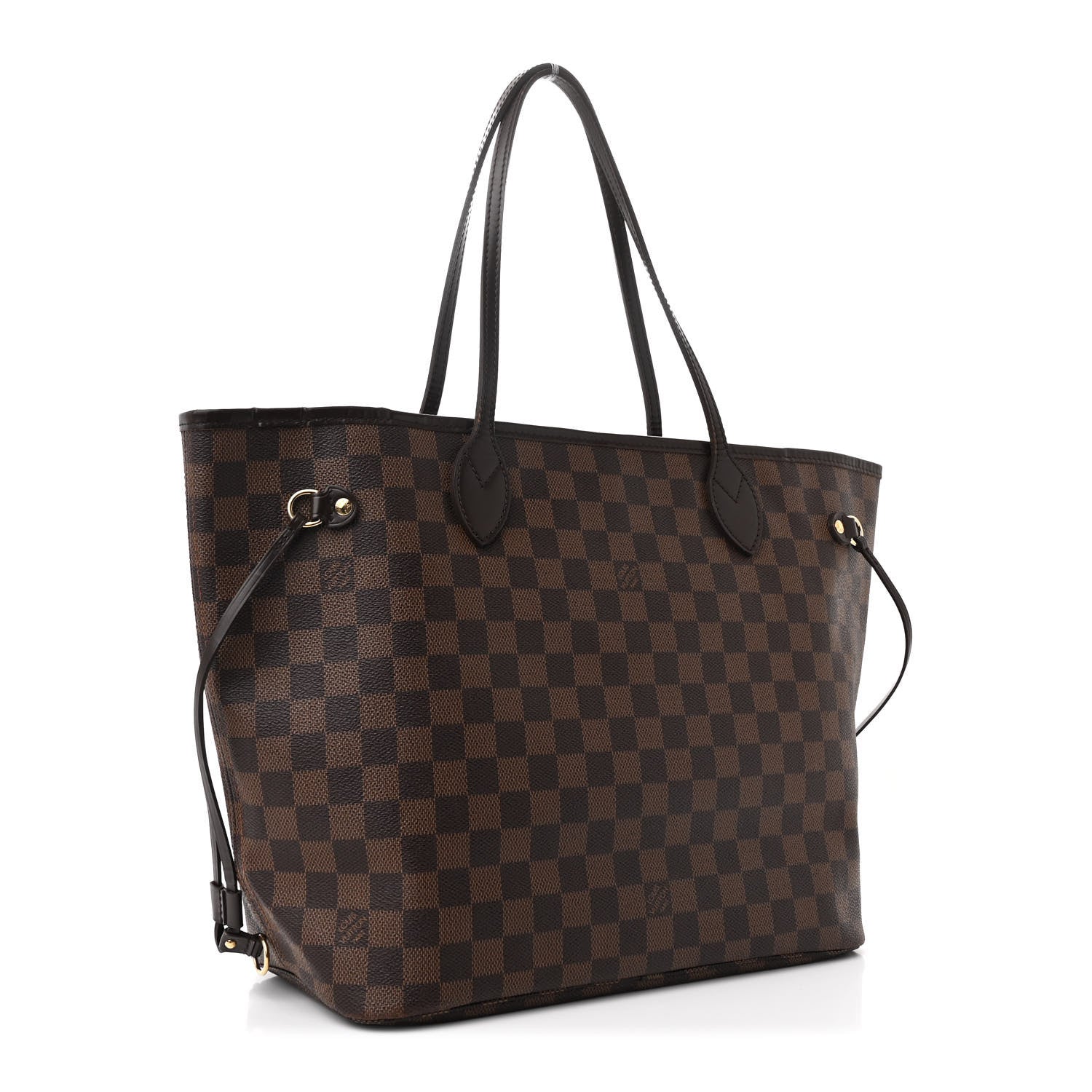 Louis Vuitton Damier Ebene Neverfull MM 3 of 9