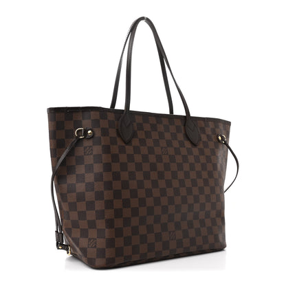 Louis Vuitton Damier Ebene Neverfull MM 3 of 9