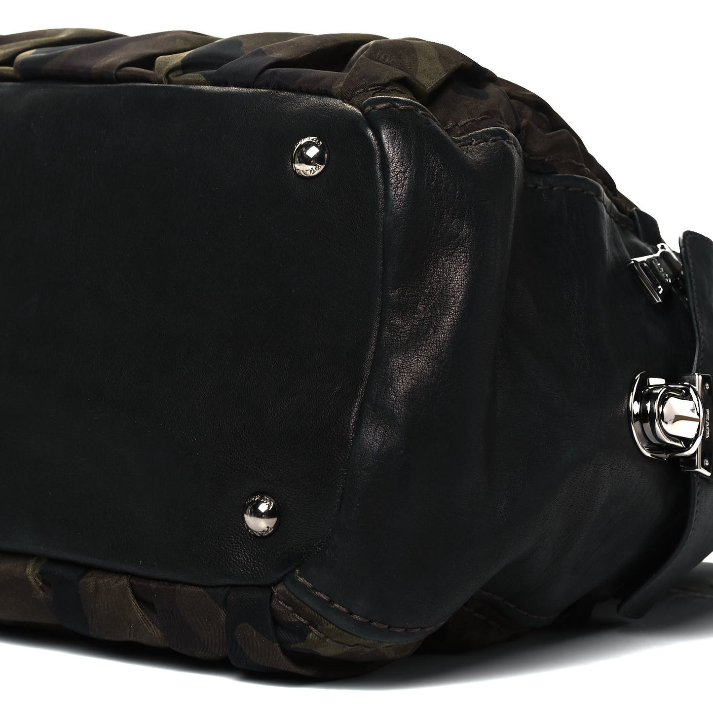 Tessuto Nylon Gaufre Camouflage Tote Mimetico