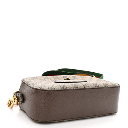 Gucci GG Supreme Monogram Web Neo Vintage Shoulder Bag Beige New Acero Crop 4 of 9