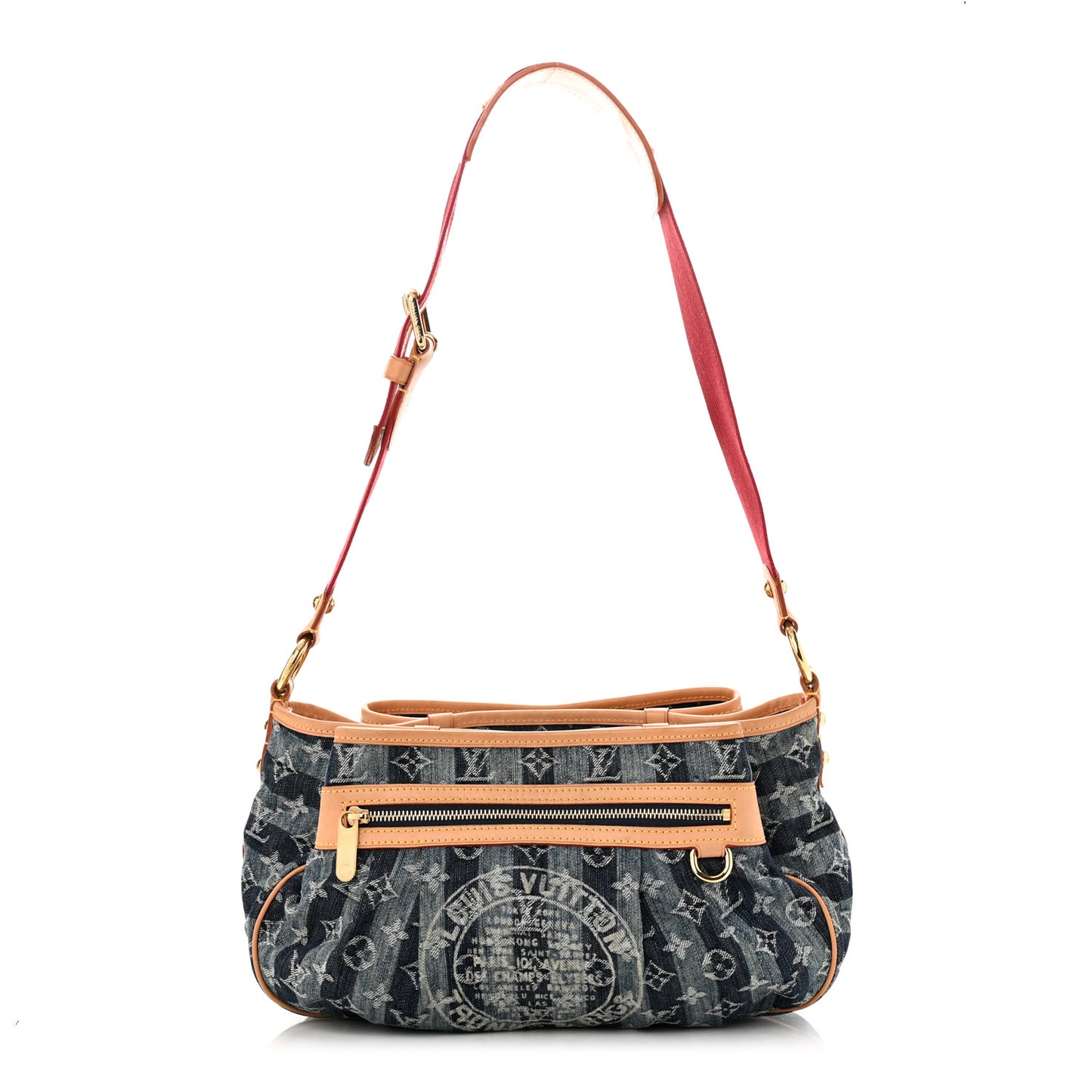 Denim Raye Porte Epaule MM
