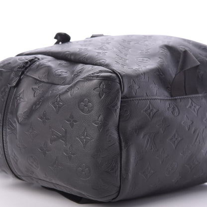 Louis Vuitton Calfskin Monogram Shadow Discovery Backpack Black 5 of 11
