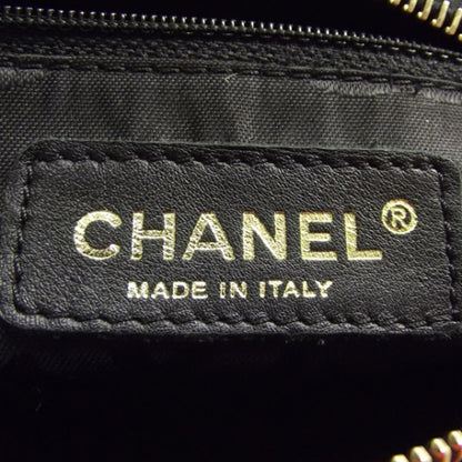 Chanel Leather Diamond Stitch Surpique Bag Black 8 of 12