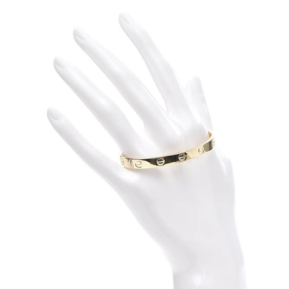 Cartier 18K Yellow Gold LOVE Cuff Bracelet 16 2 of 4