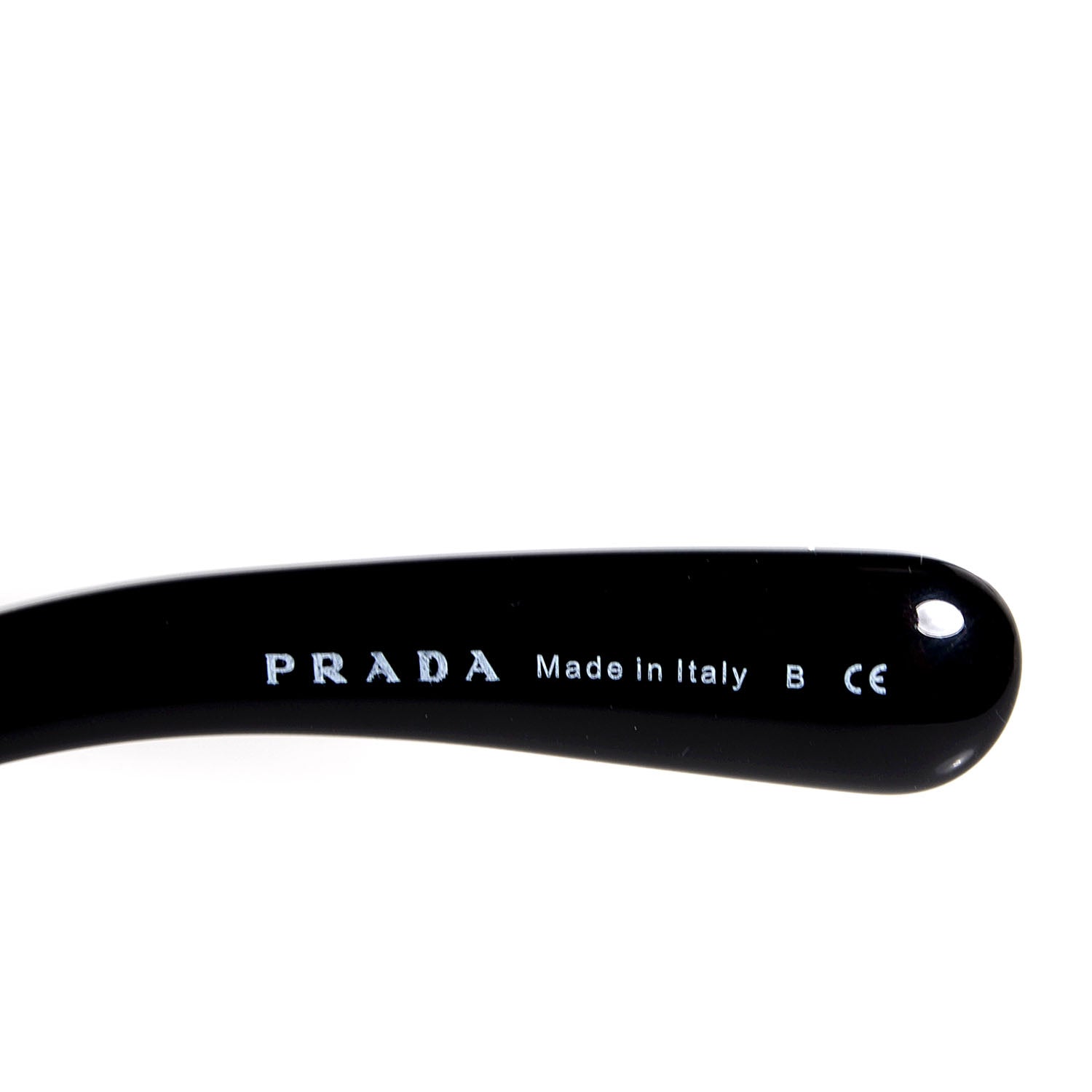 Prada Baroque Sunglasses SPR 27N Black 5 of 5