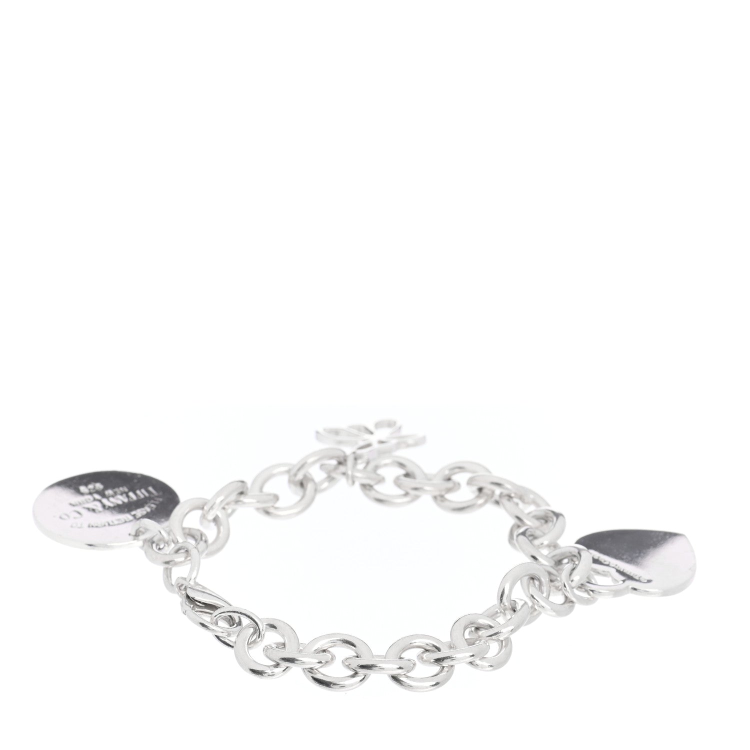 Tiffany Sterling Silver Charm Bracelet 3 of 4