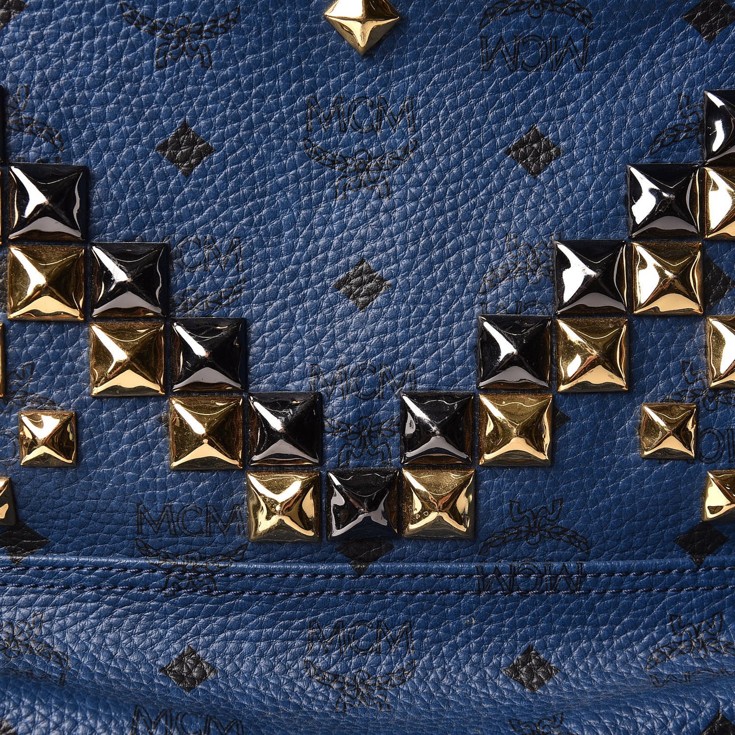 Visetos Studded Medium Stark M Backpack Blue