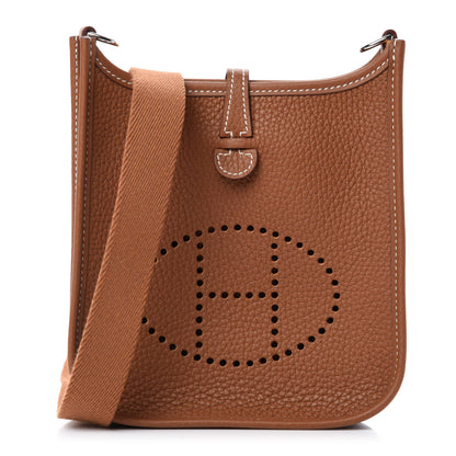 Hermes Taurillon Clemence Evelyne TPM Gold 1 of 11