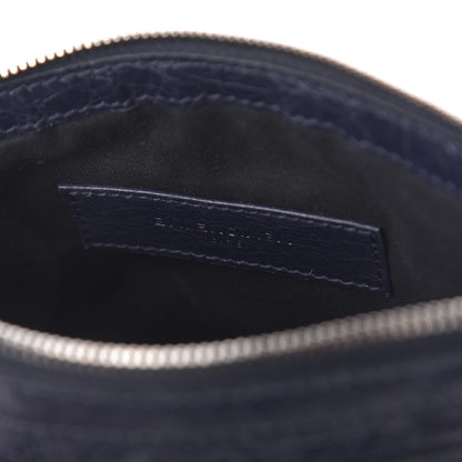 Balenciaga Agneau Arena Classic Hardware Small Clip Bleu Nuit 7 of 8
