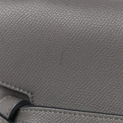 Celine Grained Calfskin Mini Belt Bag Grey 5 of 12