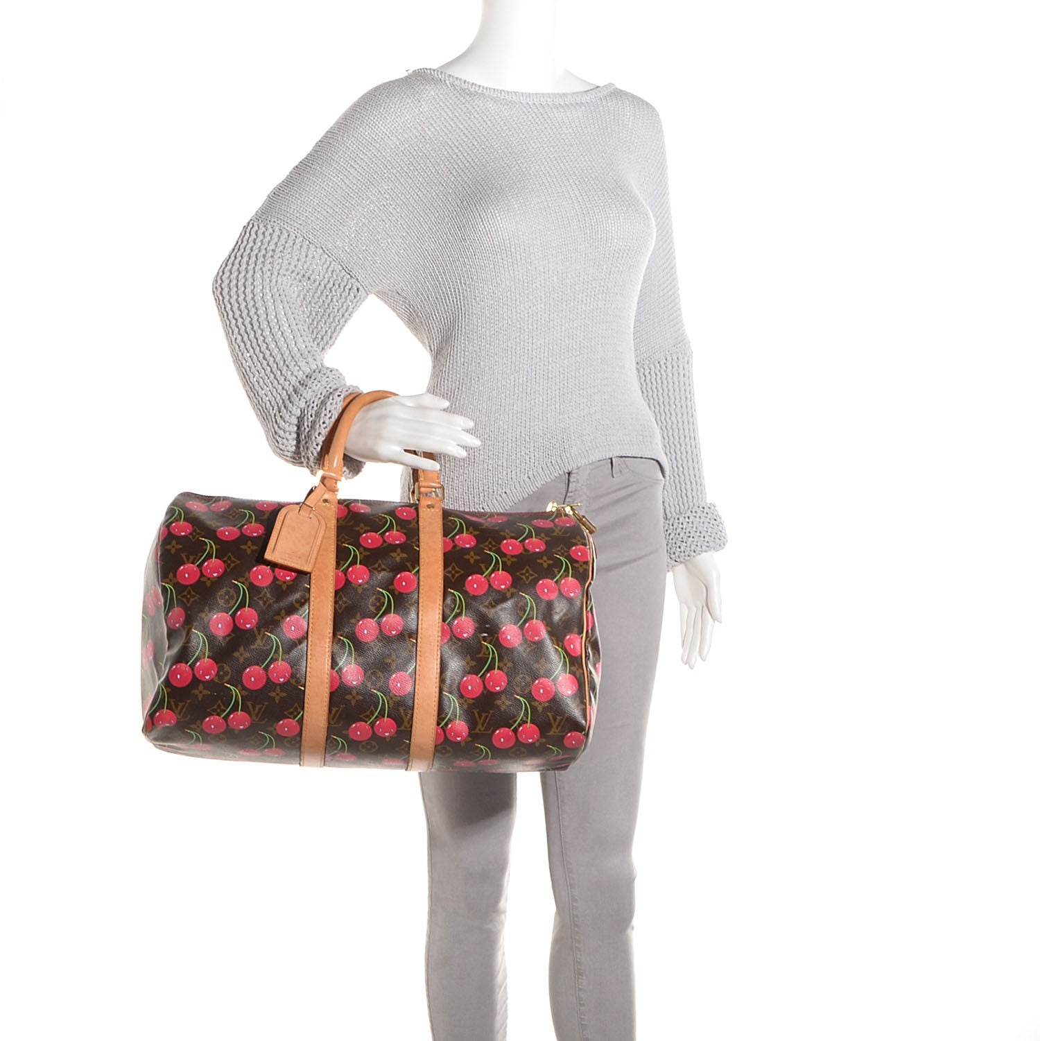 Louis Vuitton Monogram Cerises Keepall 45 2 of 6