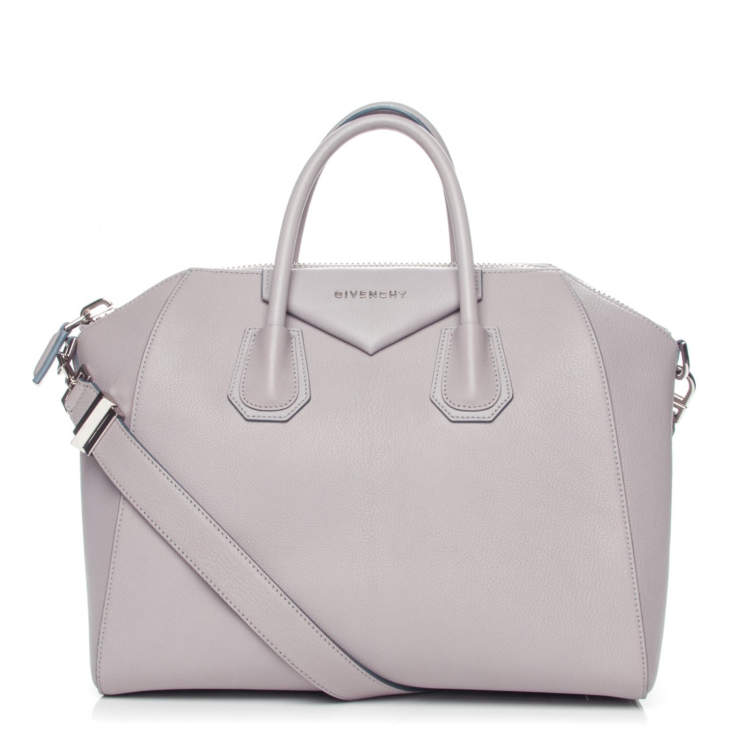 Givenchy Sugar Goatskin Medium Antigona Pearl Grey 1 of 7