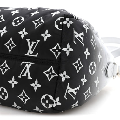 Louis Vuitton Nylon Monogram Gradient LV Snow Speedy Bandouliere 25 Frost 9 of 9