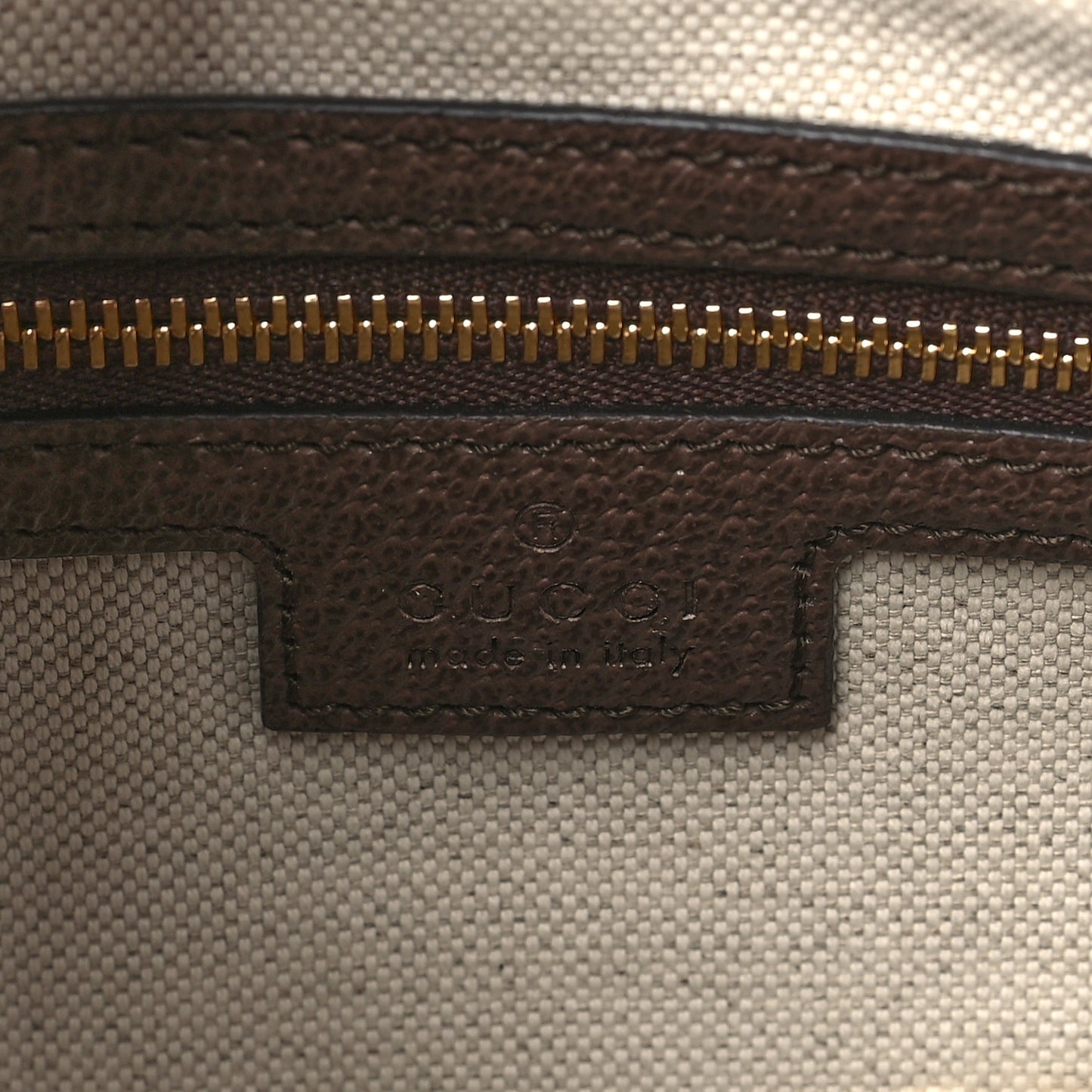 GG Supreme Monogram Textured Dollar Calfskin Web Medium Ophidia Top Handle Bowler Bag Beige Ebony New Acero