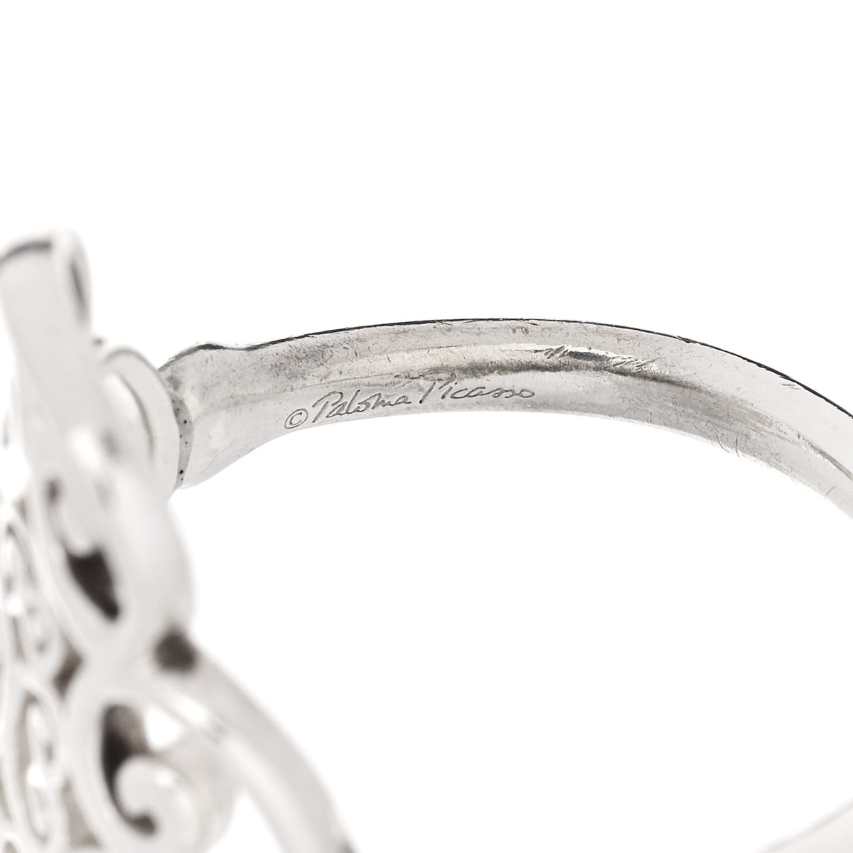 Sterling Silver Paloma Picasso Venezia Goldoni Quadruplo Ring 53 6.5