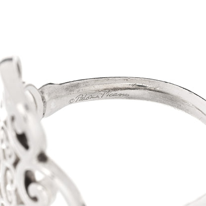 Tiffany Sterling Silver Paloma Picasso Venezia Goldoni Quadruplo Ring 53 6.5 6 of 6