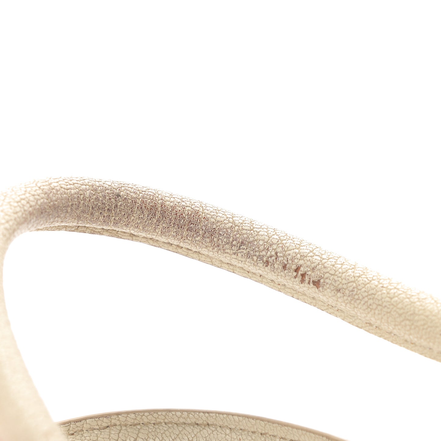 Goatskin Micro Luggage White