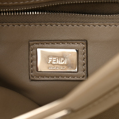 Fendi Nappa Mini Peekaboo Iconic Satchel Tortora 6 of 12