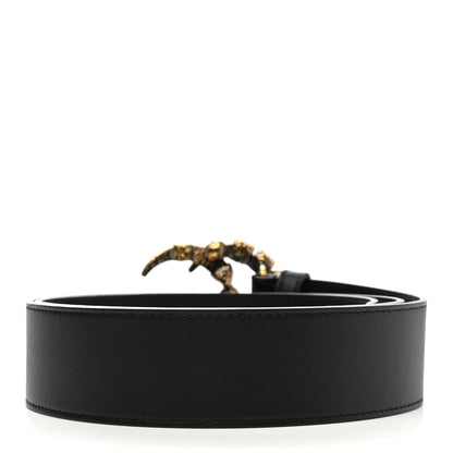 Gucci Calfskin Crystal Double G 40mm Belt 95 38 Black Multicolor 2 of 5
