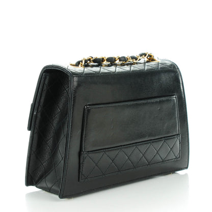 Chanel Lambskin Quilted Small Shoulder Bag Black 3 of 8