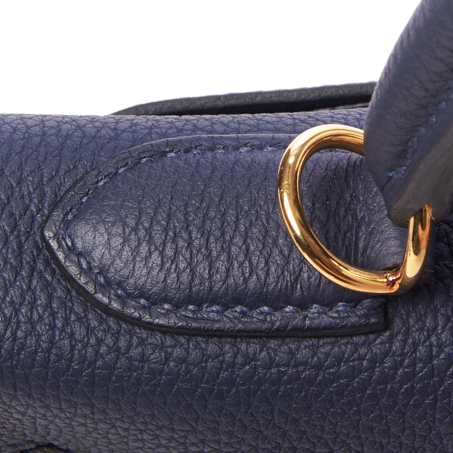 Hermes Togo Kelly Retourne 32 Bleu Nuit 12 of 31