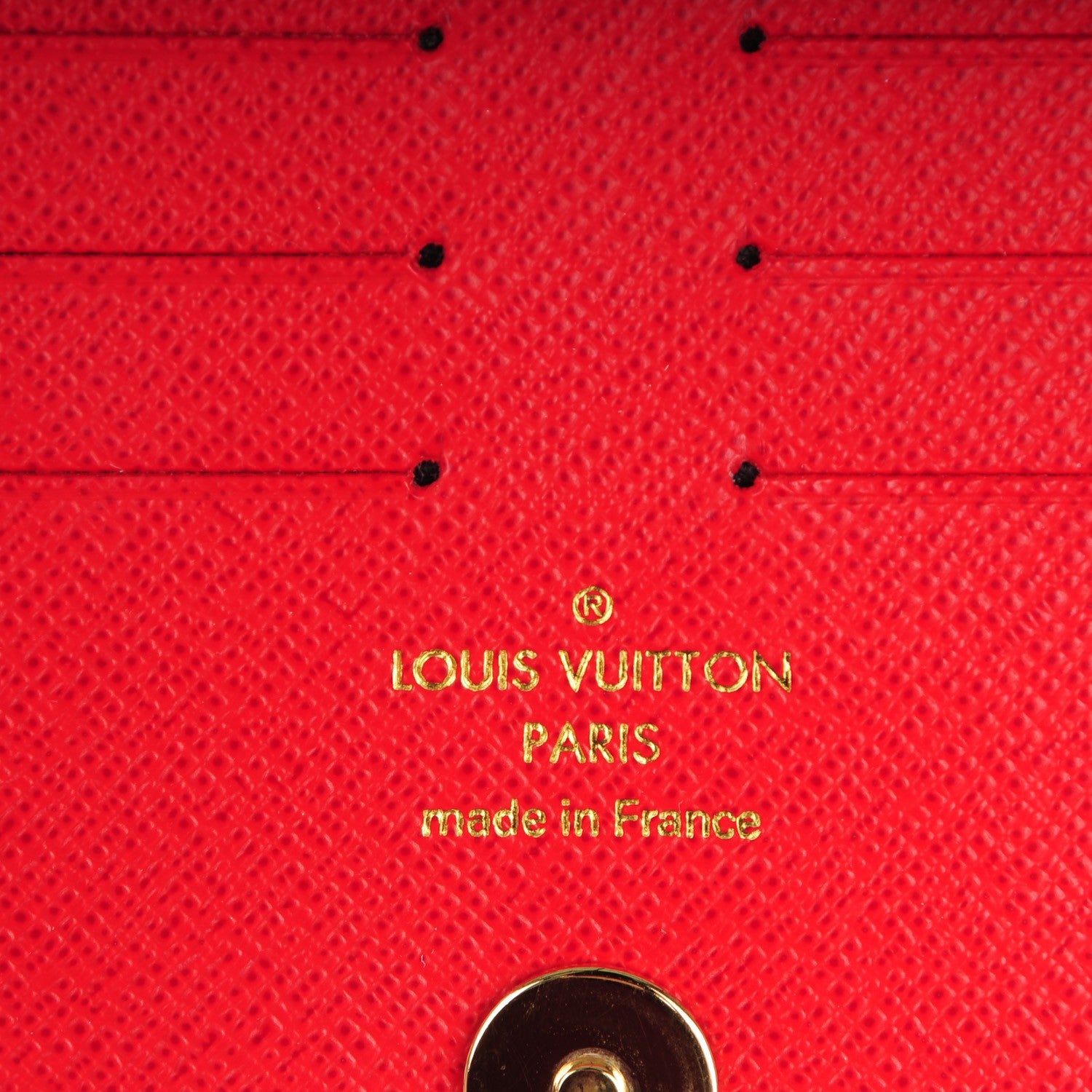Louis Vuitton Monogram Adele Wallet Coquelicot 6 of 7