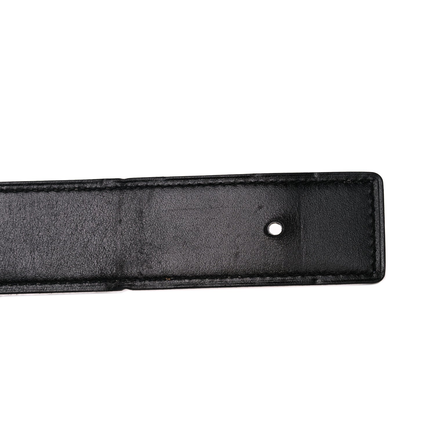Hermes Box Togo 32mm H Belt 75 Black Gold 5 of 10
