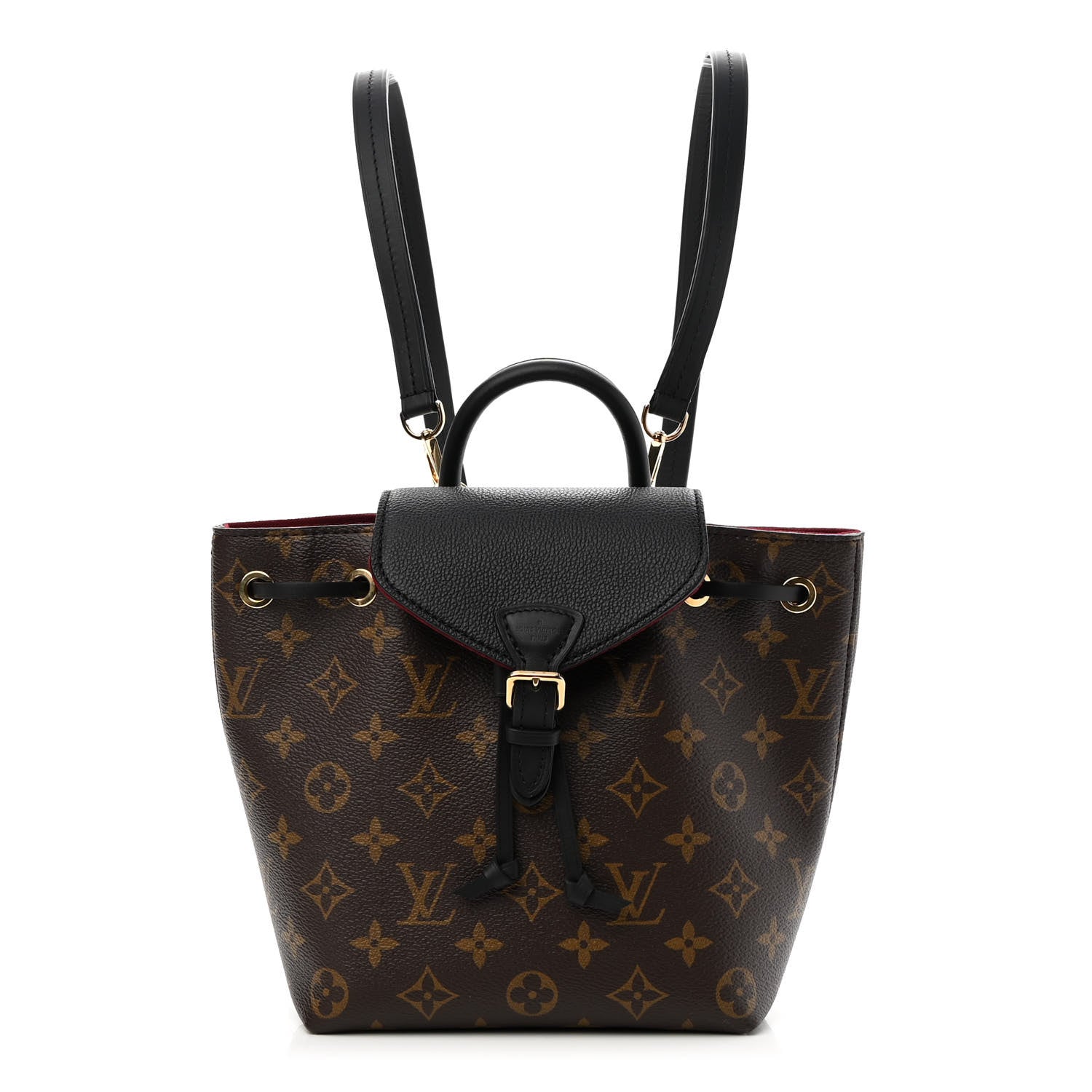 Louis Vuitton Monogram BB Montsouris NM Backpack Black 1 of 9