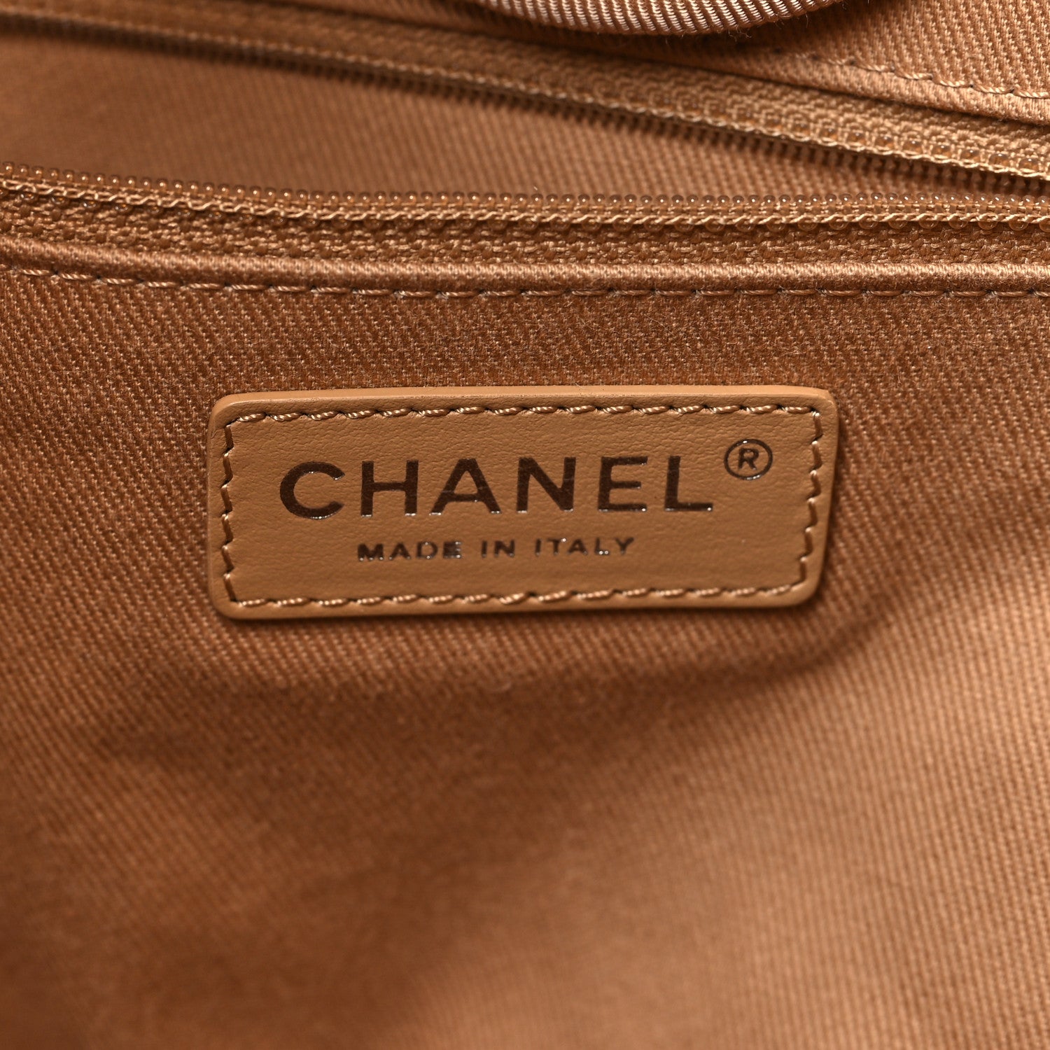 Chanel Mixed Fibers Medium Deauville Tote Beige 7 of 12