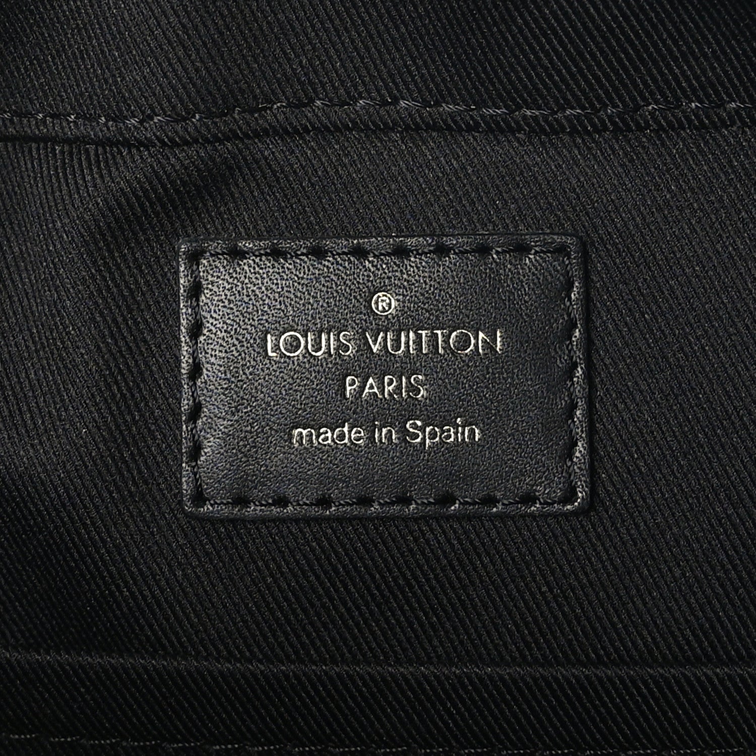 Louis Vuitton Monogram Saintonge Black 6 of 8