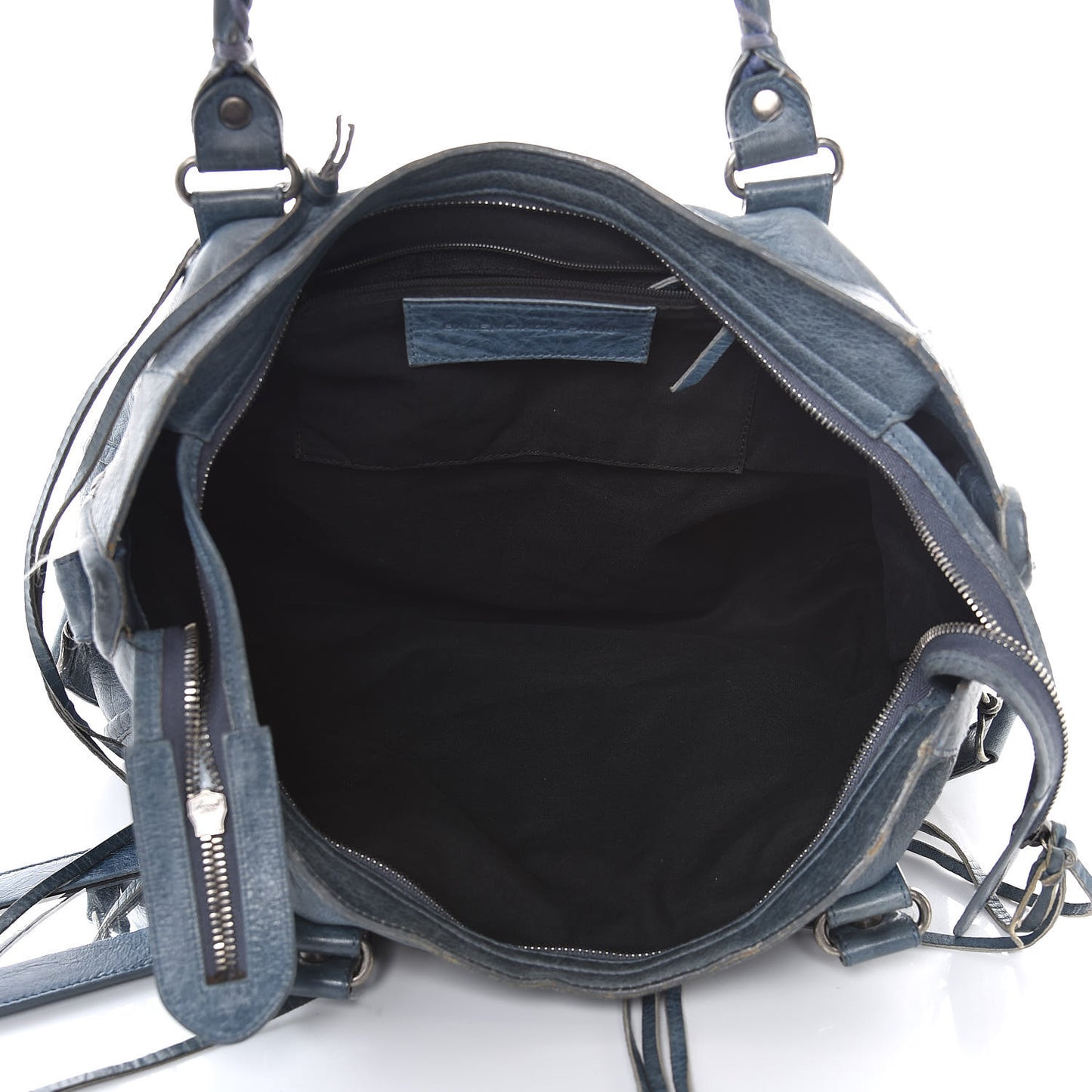 Chevre Classic Silver Hardware City Bleu Jean