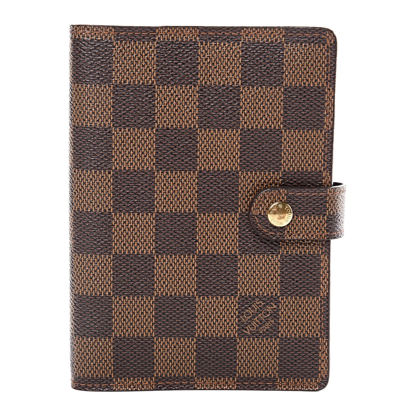 Damier Ebene Small Ring Agenda Cover