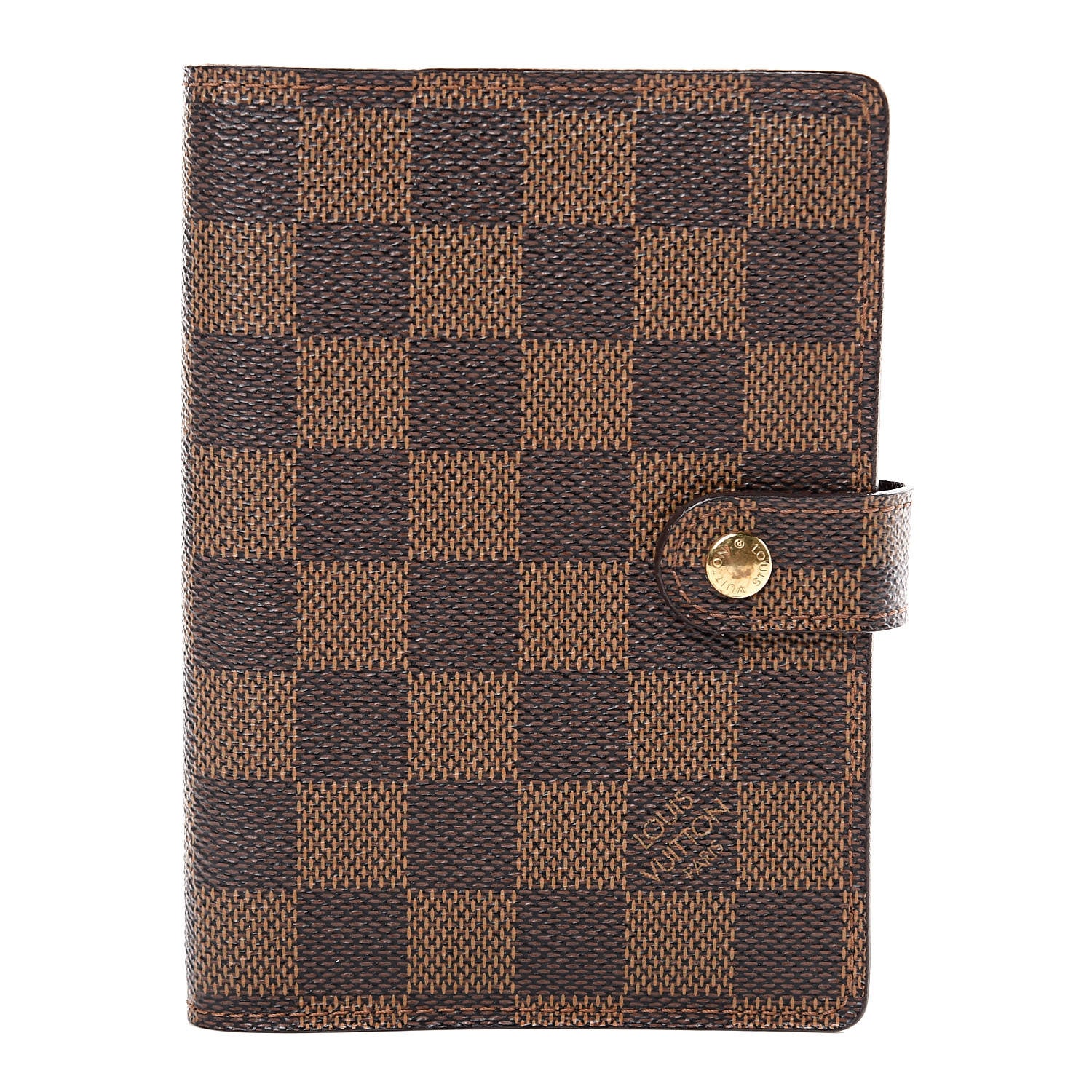 Louis Vuitton Damier Ebene Small Ring Agenda Cover 1 of 8