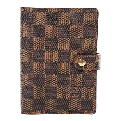 Louis Vuitton Damier Ebene Small Ring Agenda Cover 1 of 8