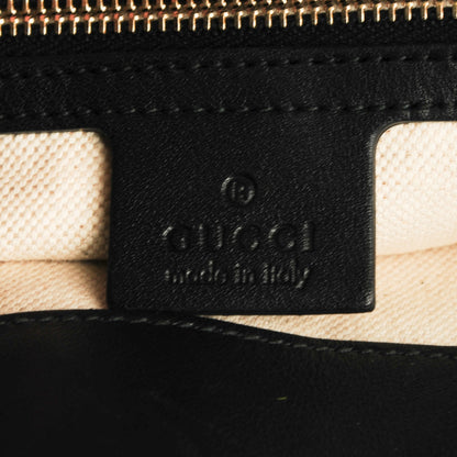 Gucci Guccissima Medium Emily Shoulder Bag Black 6 of 7
