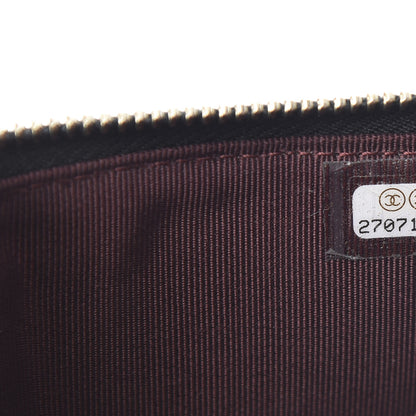 Chanel Caviar Quilted Classic Flat Wallet Pouch Black 7 of 7