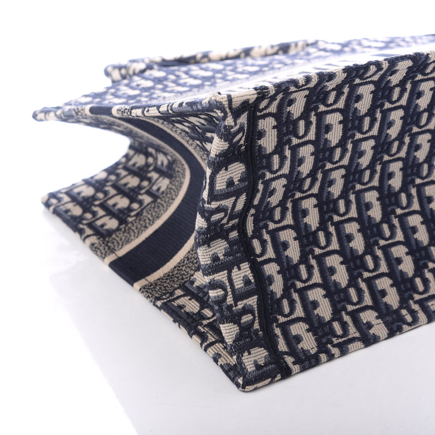 Oblique Medium Book Tote Blue Multicolor